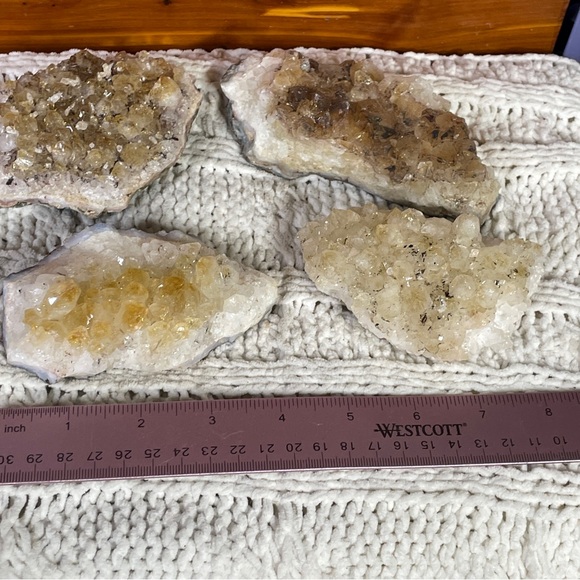 Citrine heat treated clusters - Picture 3 of 11